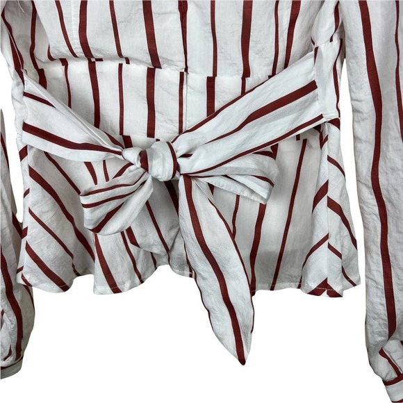 Showpo. Striped Crop Top - So Much to give Top Size 4 - Picture 9 of 15